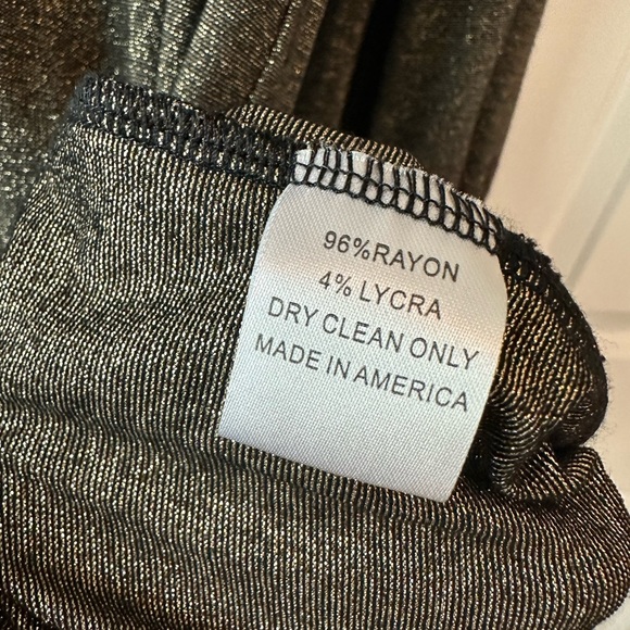 Amanda Uprichard Metallic Shirt Dress (Size S) - Picture 5 of 7